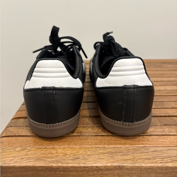 Adidas Samba Black Leather Sneakers - Picture 4 of 9